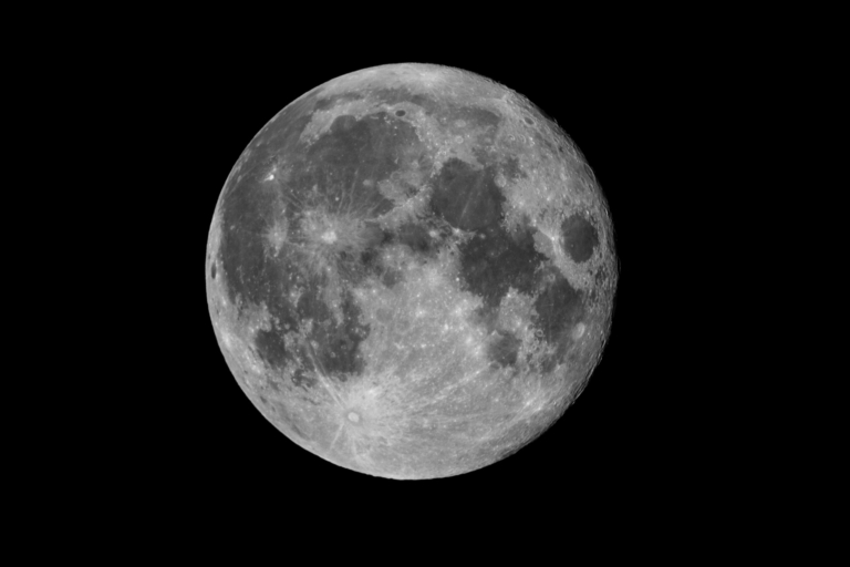 Mondfotografie – erster Versuch
